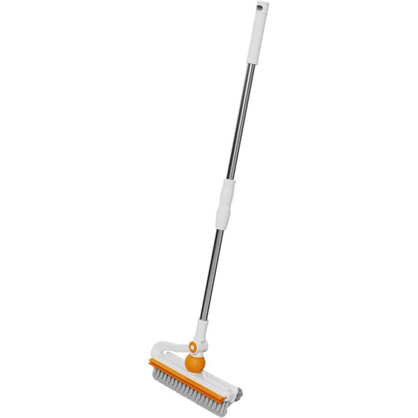 Cepillo Fregador De Piso Mango Largo Cepillo Para Fregar Pisos Para Limpiar Patio BañO Garaje Cocina-image