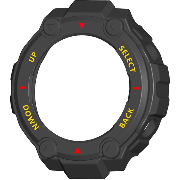 MięKka Obudowa Z TPU Zamiennik Dla Huami Amazfit T-Rex Pro Smart Watch Ochronna Rama Ochronna Type 8-image