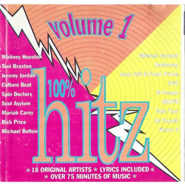 CD Varios - Hitz Volumen 1 74321178432 BMG International 1994 No JapóN Dance Y ElectróNica Usado Blue-image