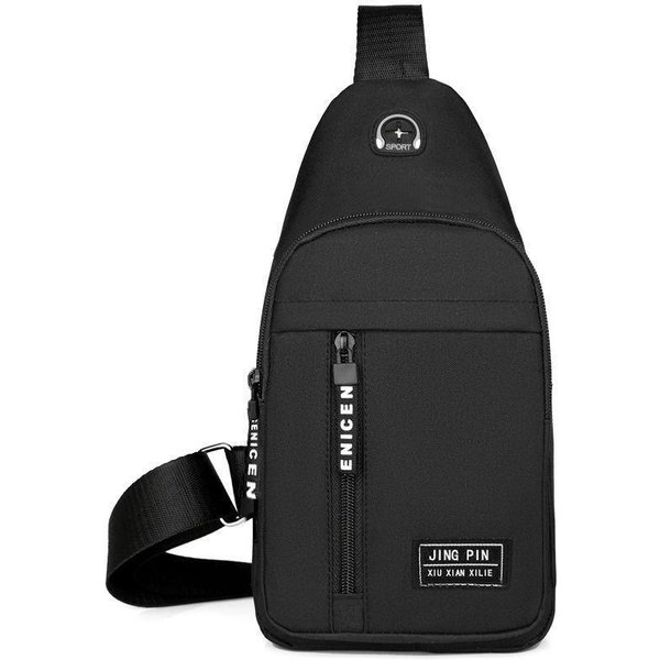 Nowe MęSkie Torby Na Ramię Torba Na Klatkę Piersiową Wielofunkcyjne Torby Crossbody PodróżNa Torba Na Ramię-image