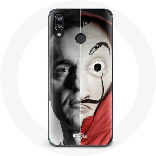 Funda Para Huawei P20 Lite BerlíN La Casa De Papel BerlíN MáScara Split-image