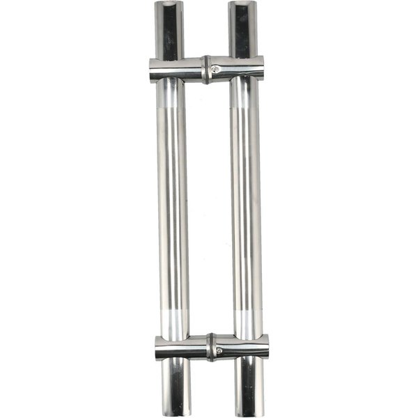 Manija De Puerta Push Pull Acero Inoxidable 304 Puerta De Vidrio Manija Ajustable Para VestíBulo De Hotel-image