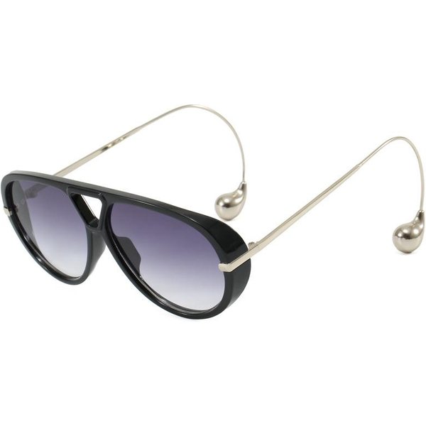 Nuevas Gafas De Sol Ovaladas Estilo Piloto Oversize Punk Para Mujer Lujo Vintage Doble Puente Gafas De Sol Dama Hombres Gafas De Exterior UV400-image