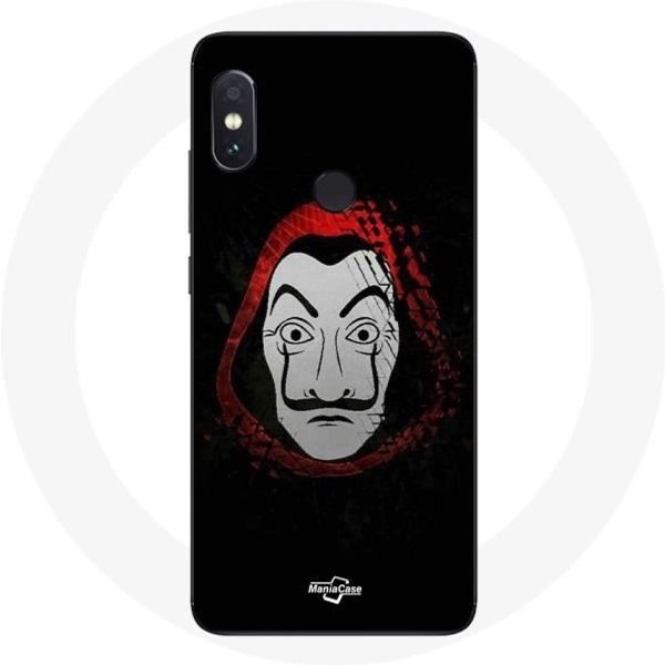 Funda Para Xiaomi Redmi Note 5 AI CáMara Dual La Casa De Papel MáScara-image