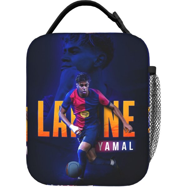 Bolsa De Almuerzo Aislada Lamine Y-Yamal Contenedor De Comida A Prueba De Fugas Bolsa TéRmica Bolso Tote Fiambrera Escolar Almacenamiento De Alimentos Para Exteriores One Size-image