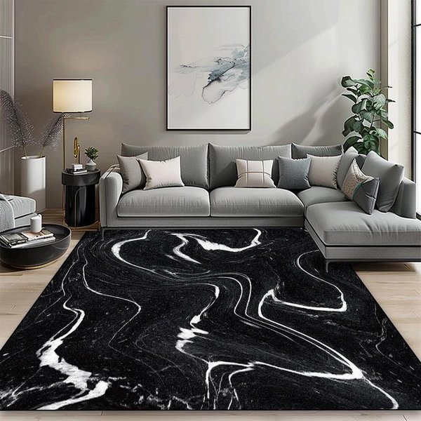 Luksusowy Geometryczny Dywan 200X300 AntypośLizgowa Mata PodłOgowa Prawe Dywany Do Salonu Sypialni Dekoracja DużYch Powierzchni 80*120Cm-image