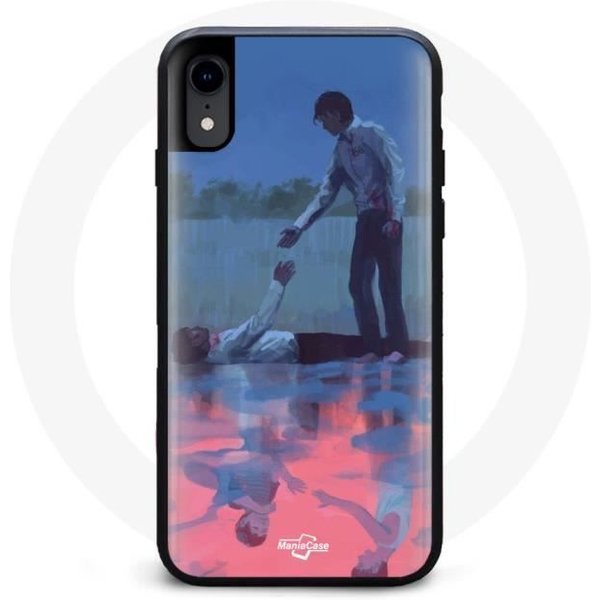Funda Iphone XR Squid Game Seong Gi Hun Nº 456 Y Cho Sang Woo Nº 218-image