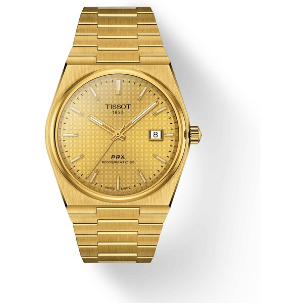 Reloj De Moda Para Hombre Tissot De Acero Inoxidable Con Esfera Champagne T137.407.33.021.00 Champagne-image