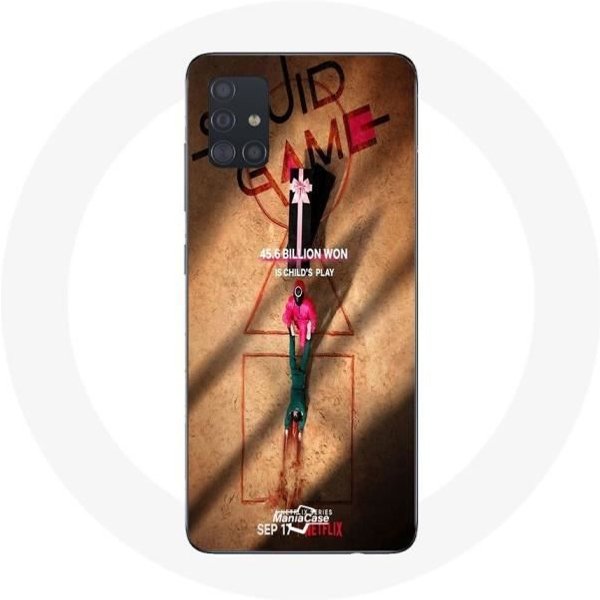 Funda - Samsung - Galaxy A51 - Flexible - Blanca - Juego Del Calamar-image