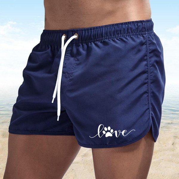 BañAdor Para Hombre De Secado RáPido Para Playa, Surf, Correr, NatacióN, Pantalones Cortos Con CordóN L(170-175) 60-73KG-image