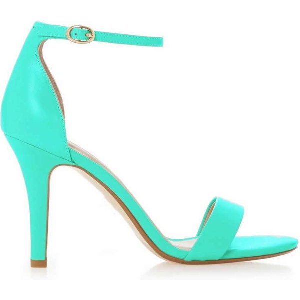 Loslandifen, Sandalias De Mujer Sexis Con Punta Abierta Y Correa En El Tobillo, Tacones Altos, Zapatos De Mujer Con Hebilla De 9Cm, TacóN Medio Fino, Zapatos De Boda Para Fiesta De Verano 41 Blue-image