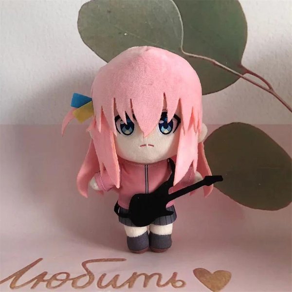 Juguete De Peluche Bocchi The Rock De 20 Cm Gotoh Hitori Yamada Ryo Peluche Figura MuñEco Almohada Suave Pochi Solitario Regalo Para NiñOs Fans Coleccionar-image