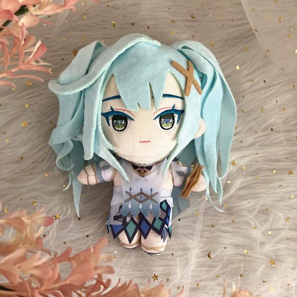 Anime 20Cm Genshin Impact Faruzan Cosplay Pluszowa Lalka Zabawka Gra Urocza MięKka Wypchana Poduszka Prezent Dla Dzieci 20Cm-image