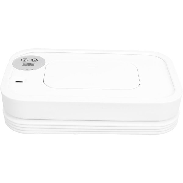 Podgrzewacz Do Chusteczek NawilżAnych 3 Ustawienia Temperatury Cyfrowy WyśWietlacz SkłAdany PrzenośNy Podgrzewacz I Dozownik Chusteczek USB White-image