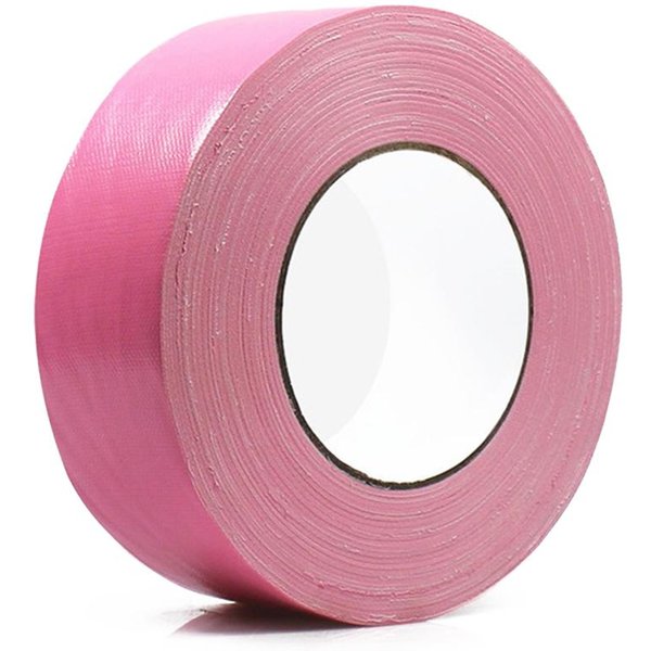 10M Cinta Adhesiva De Colores ArcoíRis Espesada Sin Residuos FáCil De Rasgar A Mano Cinta Adhesiva Pesada E Impermeable Para DIY Arte Embalaje CodificacióN 3Cm*10M Color Rosa-image