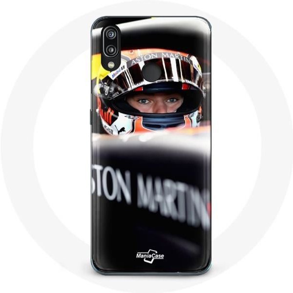 Funda - Huawei - P20 Lite - FóRmula 1 - Max Verstappen - Flexible - Negra-image