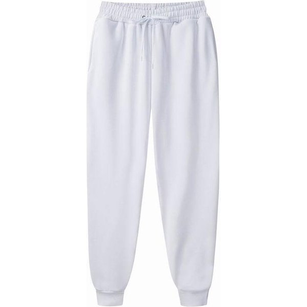Nowość MężCzyźNi Joggers Marka MęSkie Spodnie Casual Spodnie Dresowe Jogger 13 Color Workout Spodnie Dresowe M BiałY-image