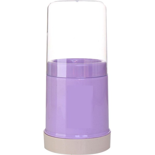 Soporte Para Utensilios De Cocina De PláStico Multiusos Para Palillos Con Tapa Transparente A Prueba De Polvo Para PúRpura-image