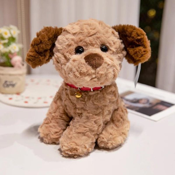 Uroczy Pluszowy Piesek MięKka Kawaii Lalka Szczeniak KreskóWkowe Zwierzę Corgi Shiba Inu Mops Pies Wypchana Poduszka Prezent Urodzinowy ŚWiąTeczny Dla Dzieci 22Cm-image