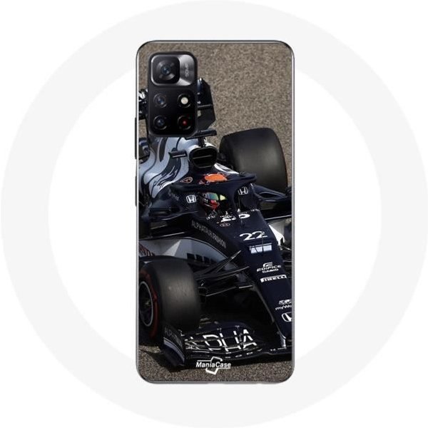 Funda - Xiaomi - Redmi Note 11S 5G - FóRmula 1 - Yuki Tsunoda - Flexible - Azul Azul-image