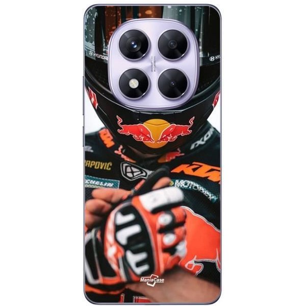 Coque Xiaomi Redmi Note 14 Pro 5G Miguel Oliveira Moto GP Podium KTM Maniacase-image