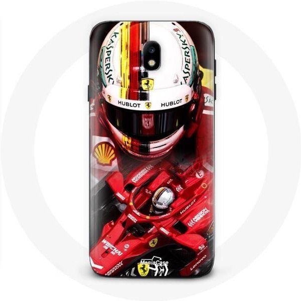 Funda Para Samsung Galaxy S5 FóRmula 1 Sebastian Vettel F1 Roja-image