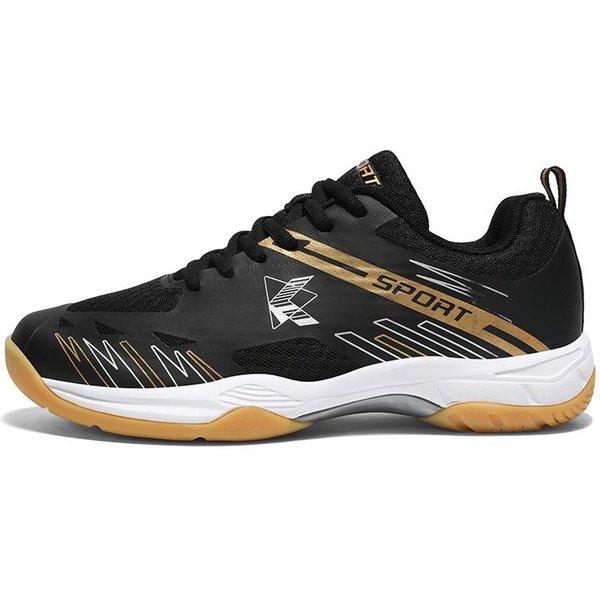 Zapatos De BáDminton Para Hombre Mujer Deportes Profesional Voleibol Zapatillas Hombre Transpirables Ligeros Zapatos De Tenis De Mesa 45-image