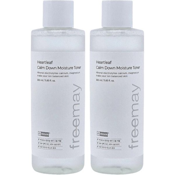 TóNico Hidratante Calmante Freemay Heartleaf 350 Ml: TóNico Facial Coreano Calmante Para Piel Sensible, Esencia Hidratante De Houttuynia Cordata. 350Ml-image