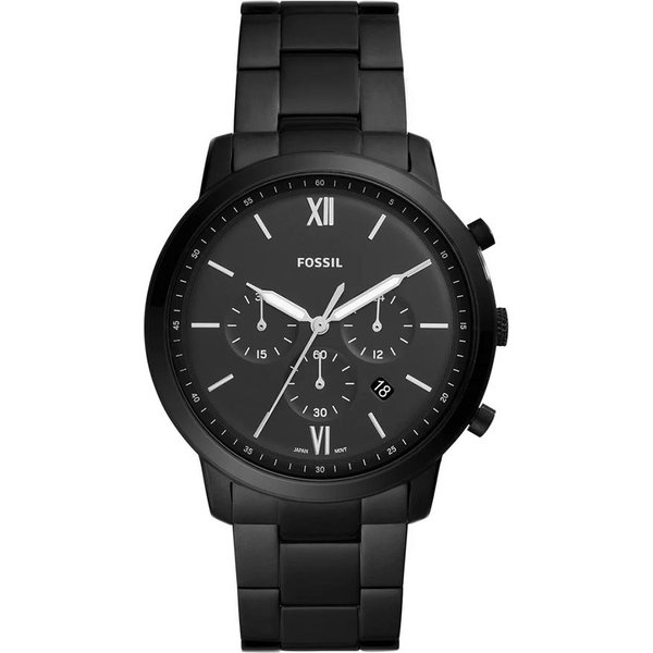 Reloj Fossil, Acero Inoxidable, CronóGrafo De Tres Esferas, Calendario, De Negocios Y Casual, Movimiento De Cuarzo, Elegante Reloj De Hombre FS5474-image