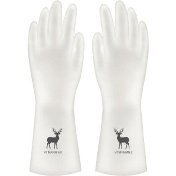 Guantes Impermeables Para Limpieza Del Hogar Guantes Para Lavar Platos Cocina Duraderos Limpieza Tareas DoméSticas Tareas Herramientas Para Lavar Platos M-image
