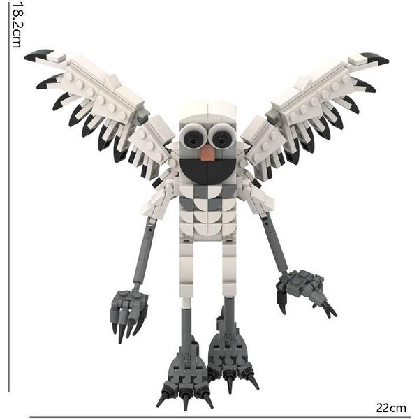 99 Nocy W Lesie Klocki Sowa Jeleń Zabawka Dla Dzieci Prezenty Na Halloween Edukacyjne Klocki Budowlane White-image