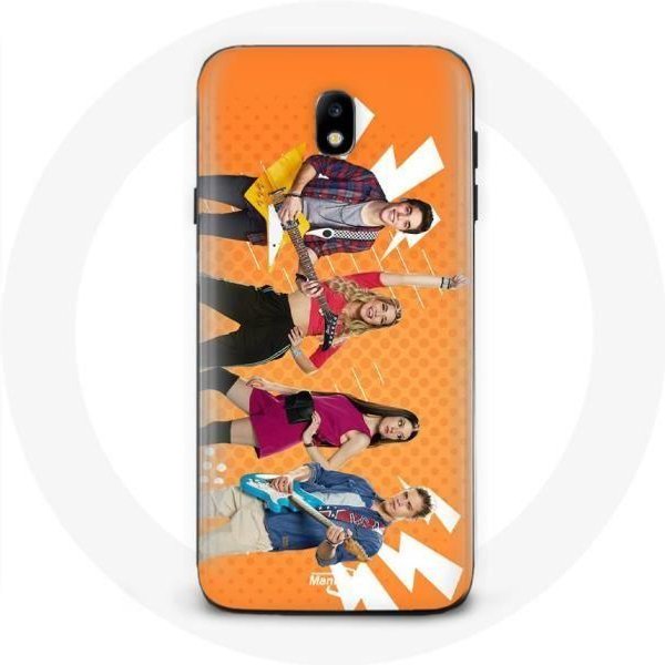 Funda - Maniacase - Samsung Galaxy S4 - Flexible - Naranja - Persigue Tus SueñOs-image
