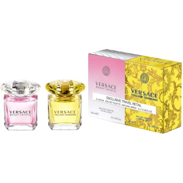 Conjunto Versace: Bright Crystal, Eau De Toilette, Para Mujeres, 30 Ml + Yellow Diamond, Eau De Toilette, Para Mujeres, 30 Ml-image