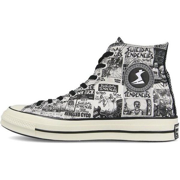 Chuck 70 Suicidal Tendencies X Chuck 70 Converse Hi 'Blanco Negro' 162880C 39-image