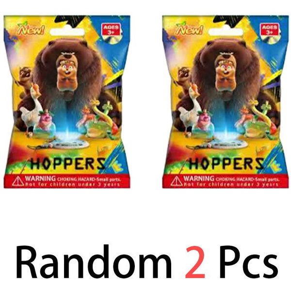 2026 Hoppers Serie De Cajas Sorpresa Figuras De Anime Adornos MuñEcas Regalo De CumpleañOs Para NiñOs Caja Sorpresa Aleatoria Alta Calidad Yellow-image