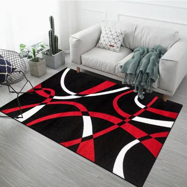 Nowoczesna Geometria Dywan Do Salonu Mata PodłOgowa Pod Stolik Okienny Dekoracja Domu Sypialni 40X60Cm-image