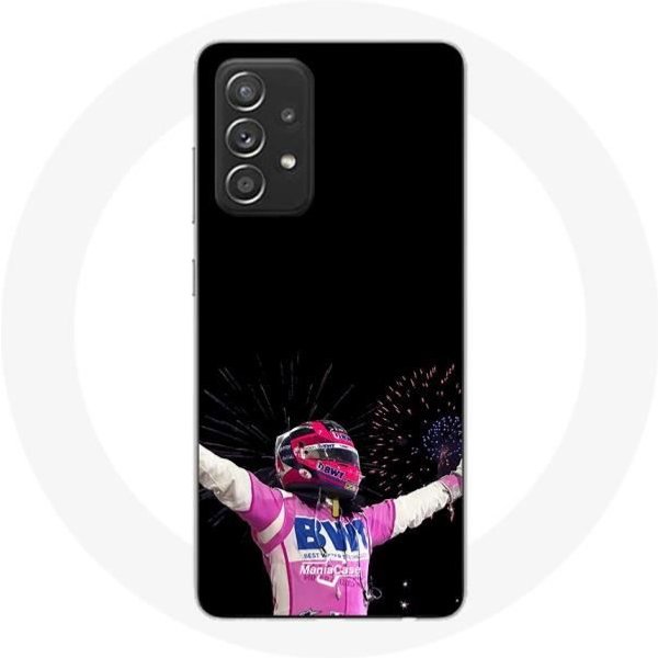 Funda - Maniacase - Samsung Galaxy A33 5G - FóRmula 1 Sergio PéRez - Silicona - Flexible Negro-image