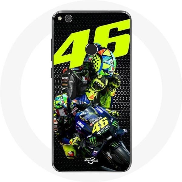 Funda Para Huawei P8 Lite 2017 Valentino Rossi Motogp 46 Piloto De Velocidad-image