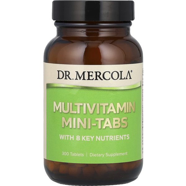 Dr. Mercola, MultivitamíNico Mini Comprimidos, 300 Comprimidos-image