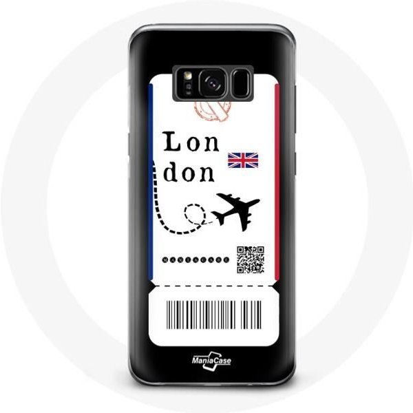 Funda Para Samsung Galaxy S8 Plus Billete De AvióN Londres-image