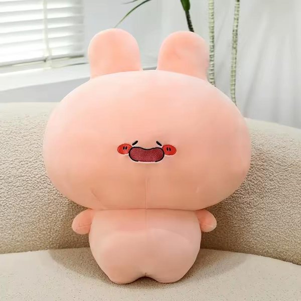 Nowa Oryginalna Pluszowa Lalka Asamimi Urocza MięKka KojąCa BawełNiana Lalka Dekoracja Domu Wypchana Lalka KróLik Poduszki Dzieci ŚWięTa Urodziny Prezenty 30CM-image