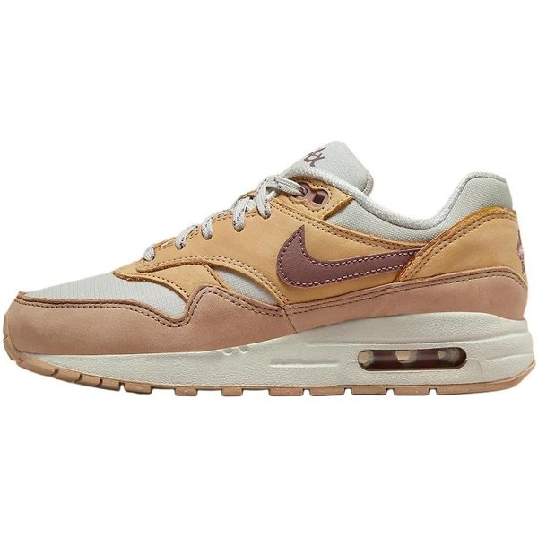 Zapatillas Nike Air Max 1 SE GS Light Bone Hemp Para NiñOs Beige Malva Ahumado FZ5530-020 32-image
