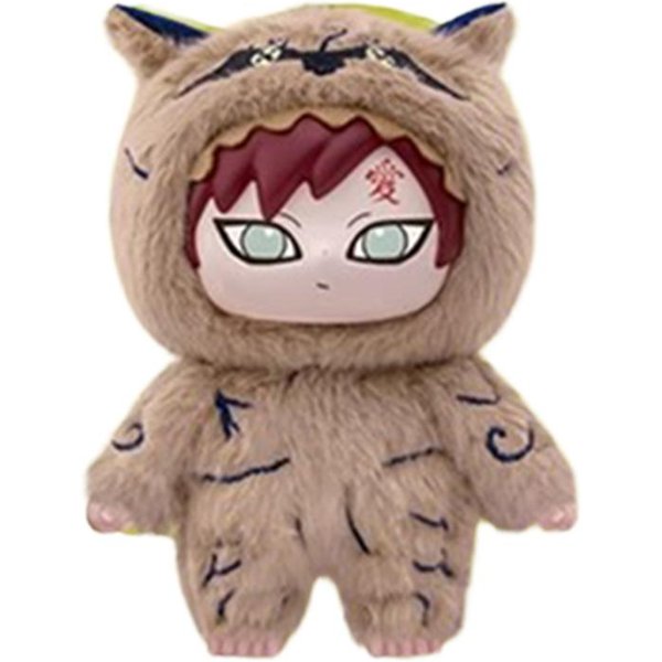 Wysokiej JakośCi Naruto ŚLepy Box Shippuden Seria Imprezowa Uzumaki Pluszak Shippuden Pluszowa Figurka Kolekcja Zabawek BożE Narodzenie Prezent Dla Dziecka 1:1 Brown-image