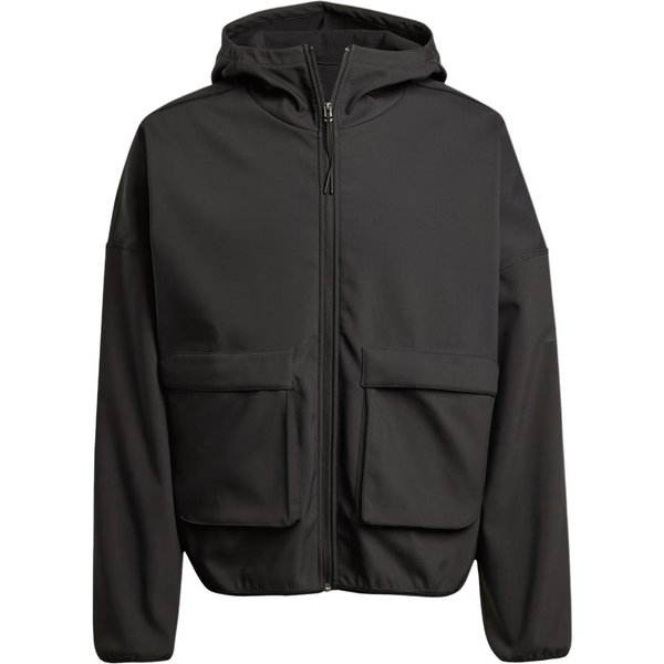 Adidas City Escape Premium Bluza Z Kapturem Zapinana Na Zamek Czarna MęSka Streetwear JF3300 XS Black-image
