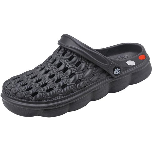 Zapatos De Hombre Chanclas De Playa Unisex Huecas Casual Pareja Sandalias De Playa Chanclas Zapatos Antideslizantes Zapatos De Agua Para Hombre Zapatillas De Hombre 45 Gray-image