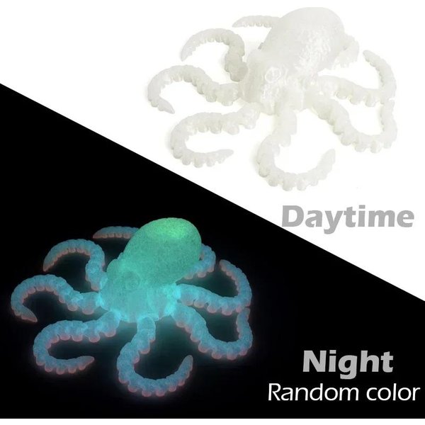 Pulpo Impreso En 3D Articulaciones Flexibles MóViles Juguetes Para Fidget Adorno De Escritorio Para El Hogar Y La Oficina DecoracióN De Animal Marino Regalos Juguetes Para NiñOs Adornos-image