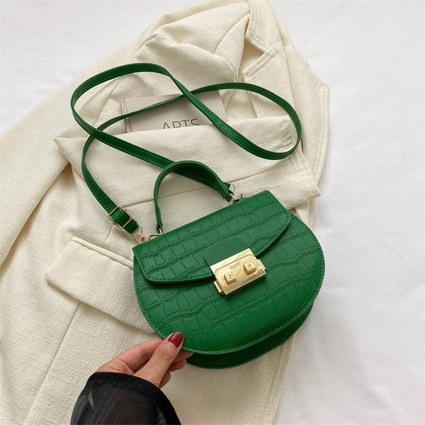Bolso De Mano Nicho Trendy Bolso Saddle Verano Nueva Moda Bolso De Hombro Simple Casual Coreano Bandolera-image