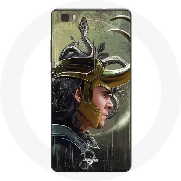 Funda Para Huawei P8 Lite Loki Thor Ragnarok Con Auriculares Fanart Temporada 1-image