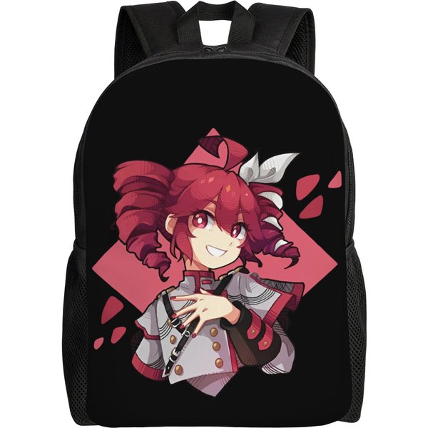 Kasane Teto Anime Vocaloid Chica Mochila Genial Deportiva Estudiante Senderismo Viaje Mochila De DíA Para Hombres Mujeres Universidad Bolso De Hombro-image