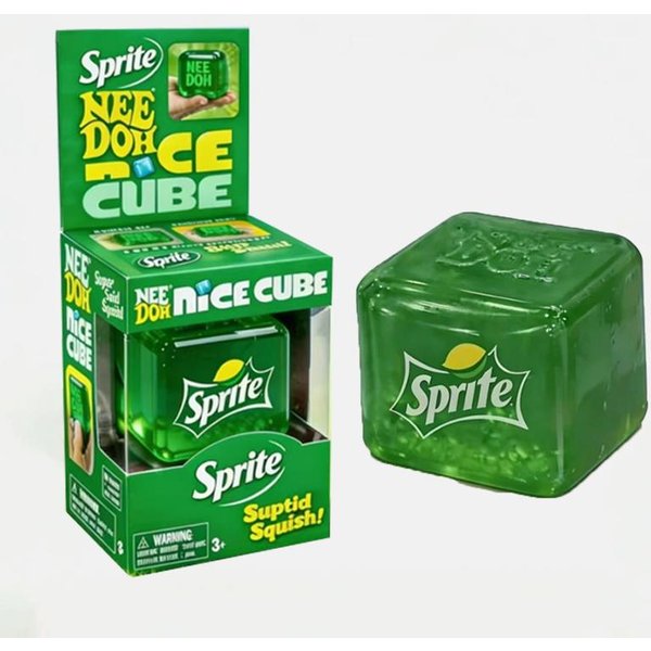 Needoh Nice Cube Sensoryczna Kostka Do ŚCiskania - MięKka Kostka Do Redukcji Stresu Dla DorosłYch I Dzieci - Fidget Toy Do ŚCiskania Palcami-image